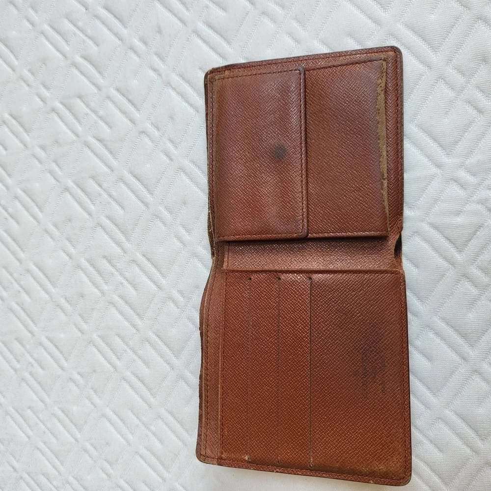 LOUiS Vuitton Bifold Wallet Monogran Porte Bier Cult Credit Monet - Picture 9 of 11